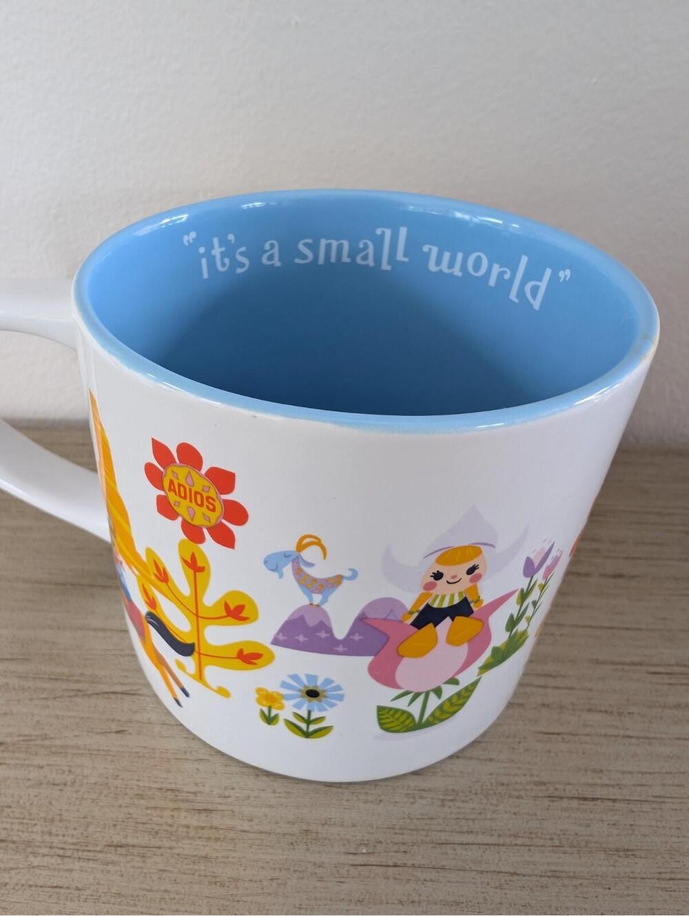 Disney Parks Its a Small World GoodBye Mug Coffee Cup Collectible
